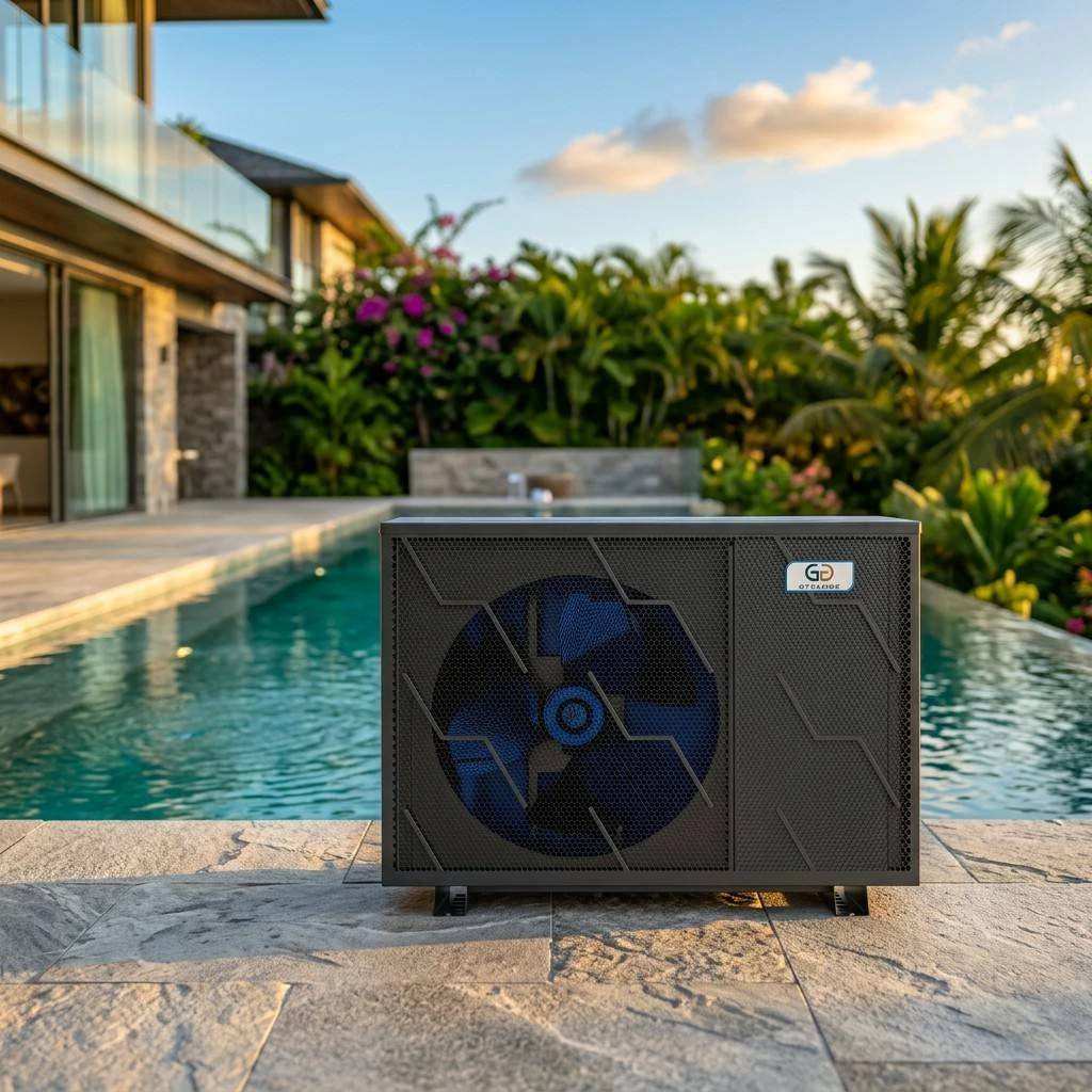 R32 WiFi Pool Heat Pump 7kW A+++ DC Inverter Heater Chiller for Middle East Europe Asia CE Certified