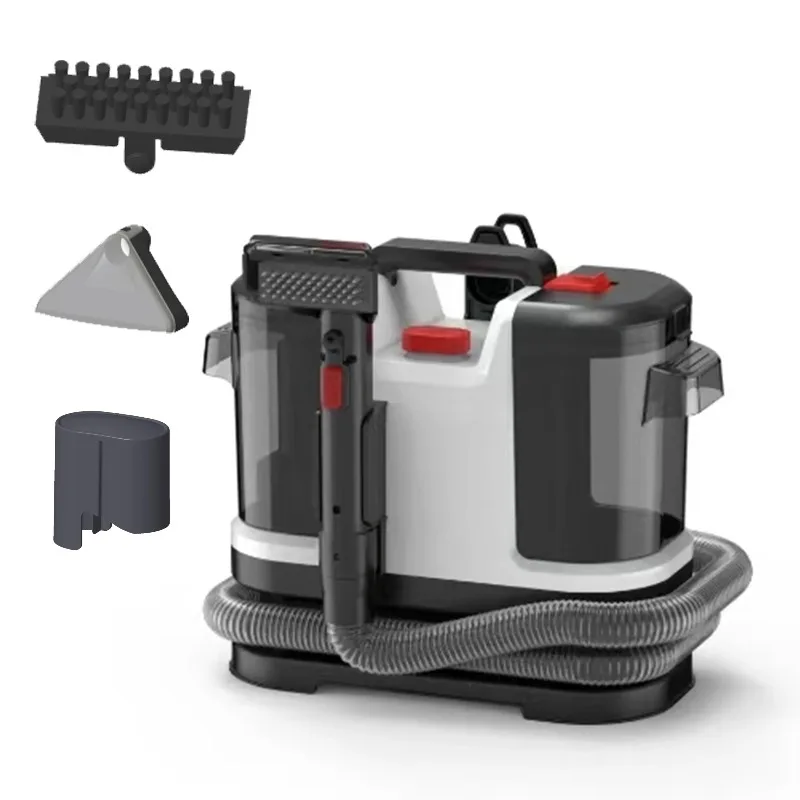 Пароочиститель, многоцелевой портативный компактный очиститель пятен для влажной и сухой уборки домашних животных, машина для ковров с технологией для дивана и автомобиля