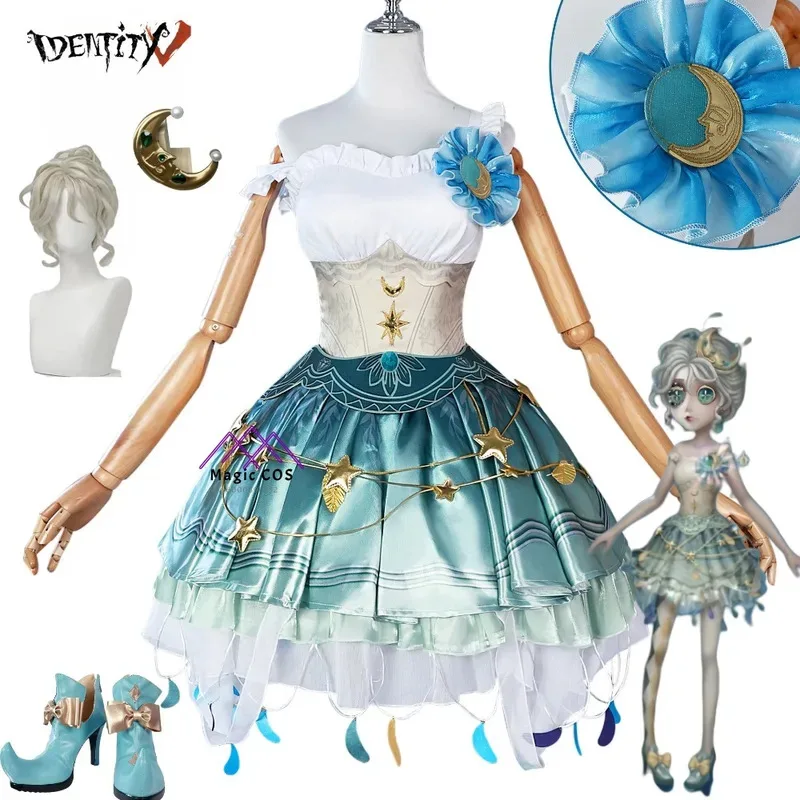 

Game Identity V Margaretha Zelle Cosplay Costume for Women Wandering Moonlight Dress Carnival Party Role Play Anime Clothes New