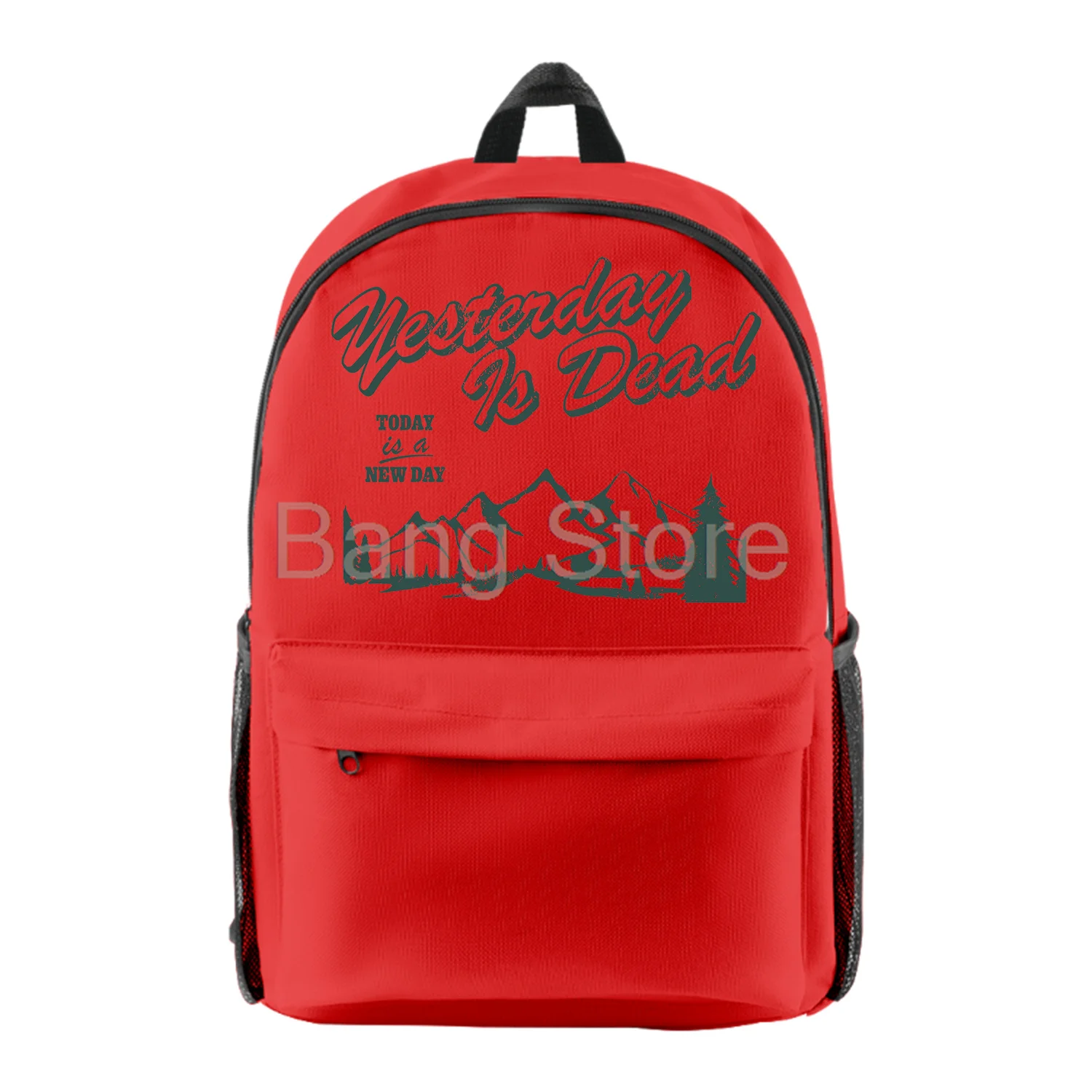 حقيبة ظهر Josiah Queen New Day للجنسين حقيبة كتف كاجوال ملابس الشارع Daypack حقائب سفر للجنسين #6