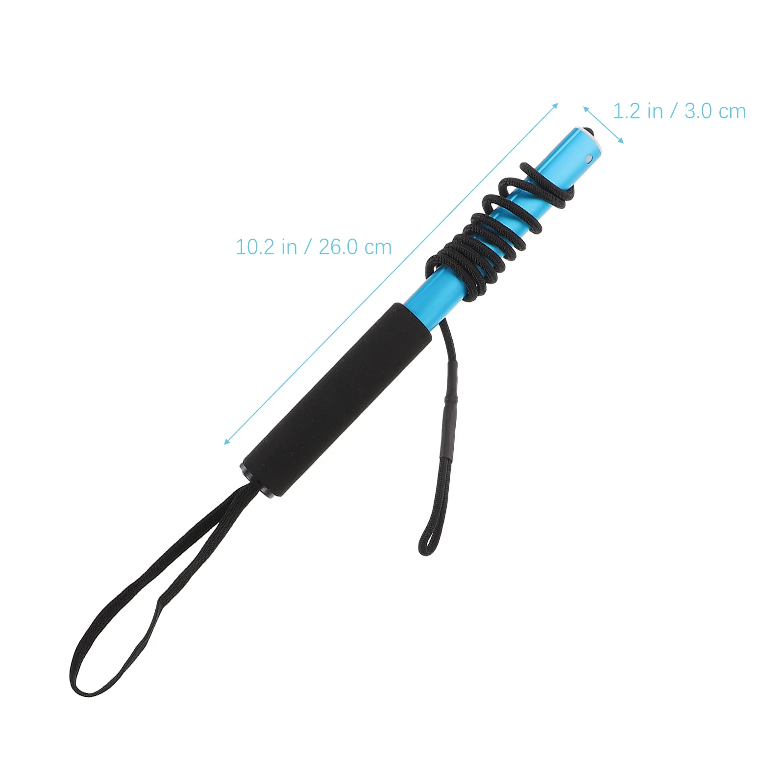 

Interactive Dog Training Stick with Cotton Rope Dangler Extendable Flirt Pole for Puppies Small Size Blue Mental Exercise