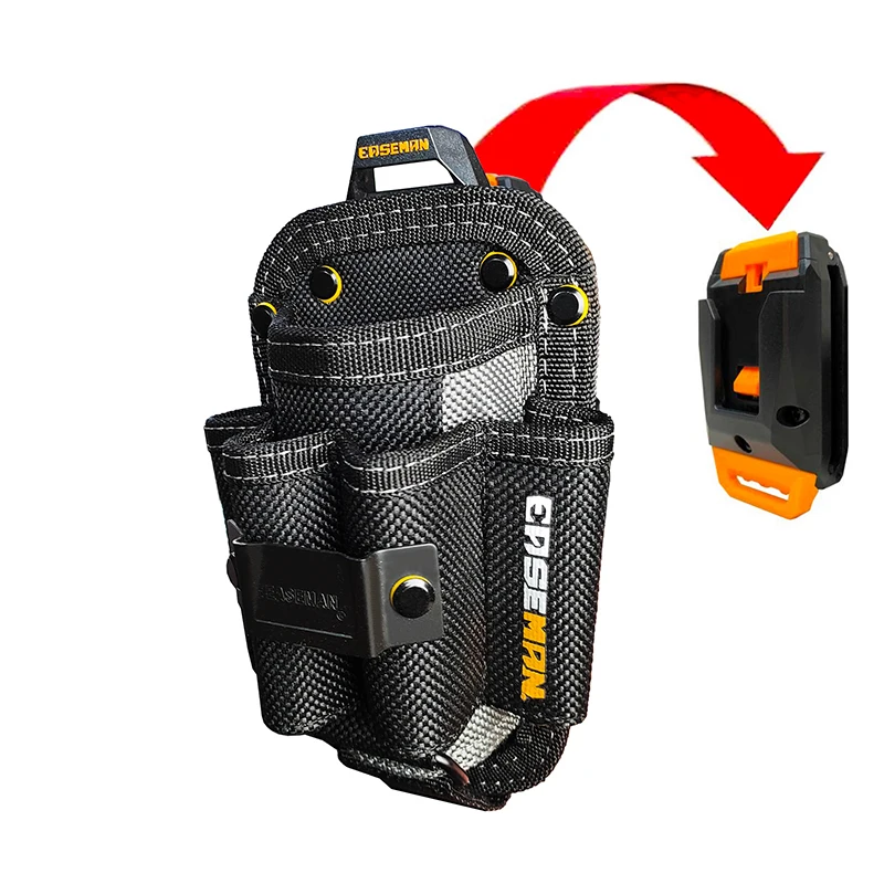 Electrician Carpenter Special Work Tools Storage Bag Portable Multifunctional Tool Organizer Bags Reinforced Hardware Accessory