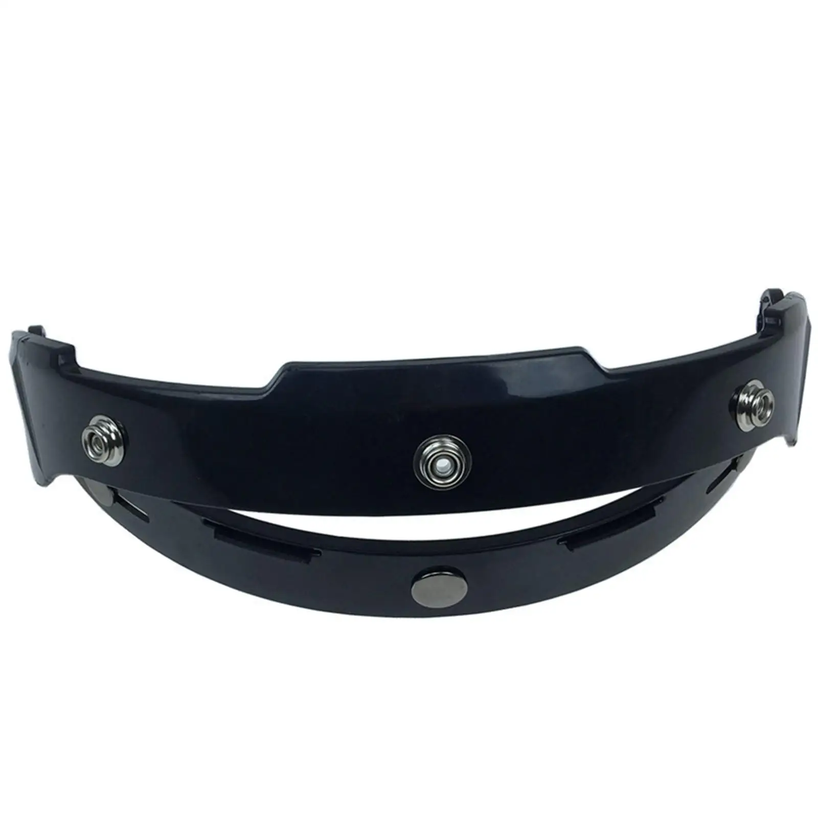 Protective Gear Helmet Flip Up Base Adapter Plastic for Motorcycle Face Shield 3 Snap 3