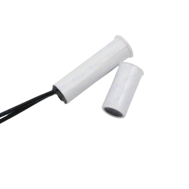 Embedded Door Magnetic Induction Switch 220V Cylindrical Concealed Door Magnetic Window Magnetic Alarm Sensor