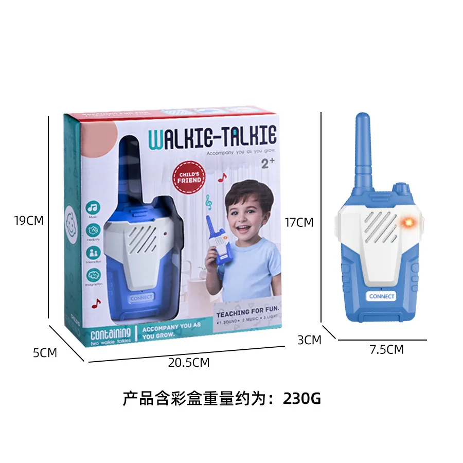 Casa de brincar para crianças, walkie-talkie de brinquedo ao ar livre, novo intercomunicador de chamada sem fio com um botão para interação pai-filho