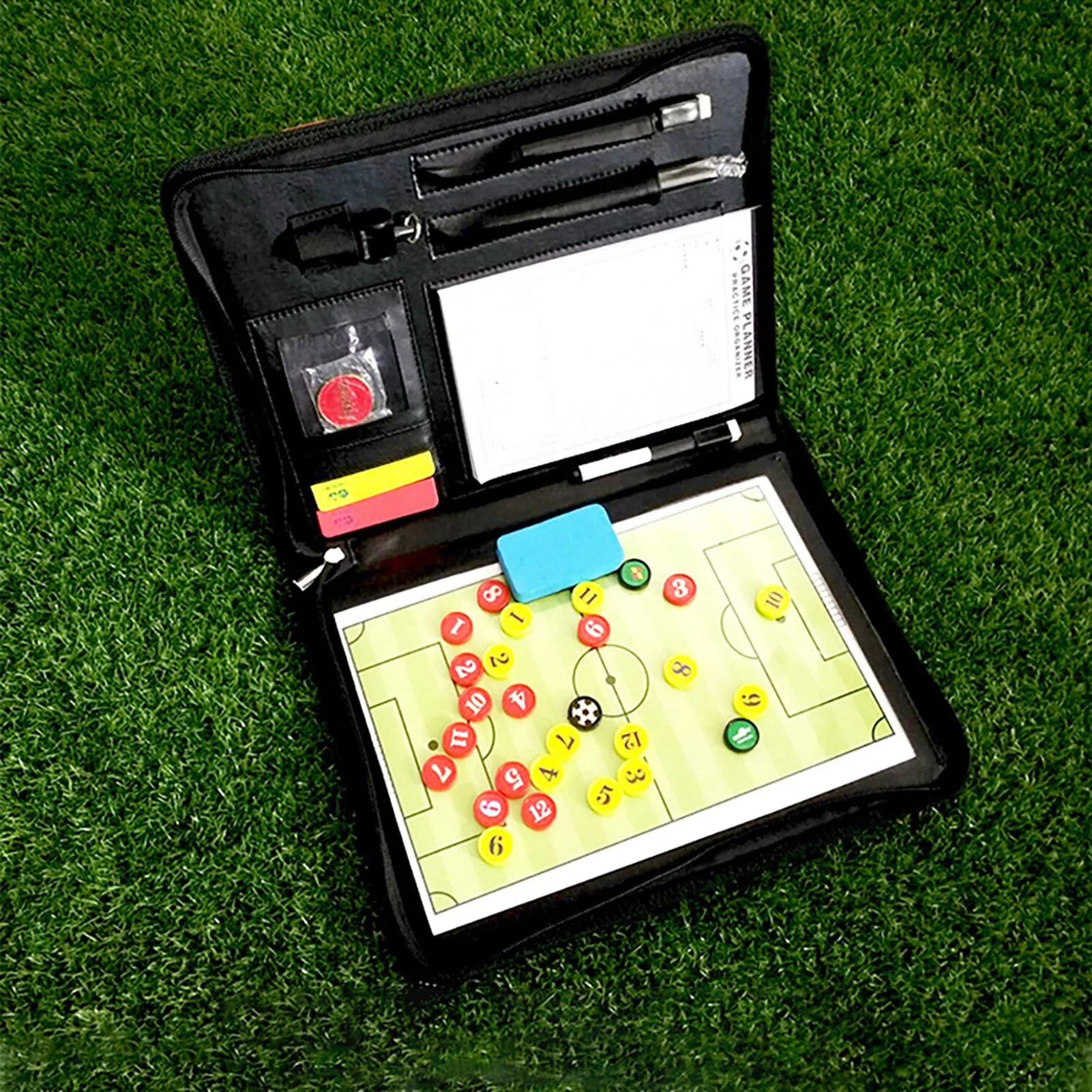 Soccer Coaching Board Athlete Training Game Demonstration Sand Table for Coaches and Players