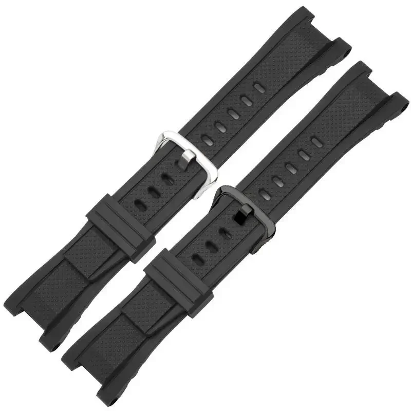 Gummi armband für casio GST-W120L s130l s310 b100 GST-W100G silikon armband zubehör 26mm-14mm