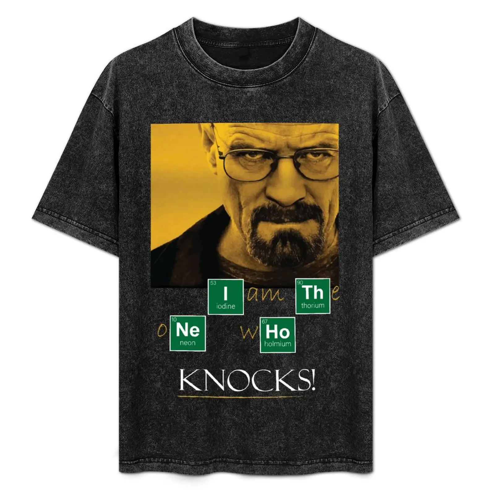 

I am the one who knocks Breaking Bad T-Shirt man t shirts high quality luxury brand g man t shirts for men T-Shirt