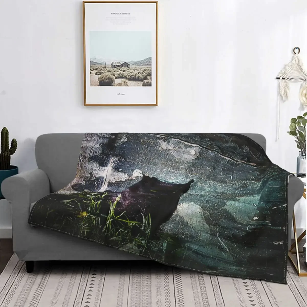 

3D Cat Blankets Sofa Cover Flannel Printed Animal Kids Baby Boys Girls Gift Warm Throw Blankets for Bedding Car Plush Thin Quilt