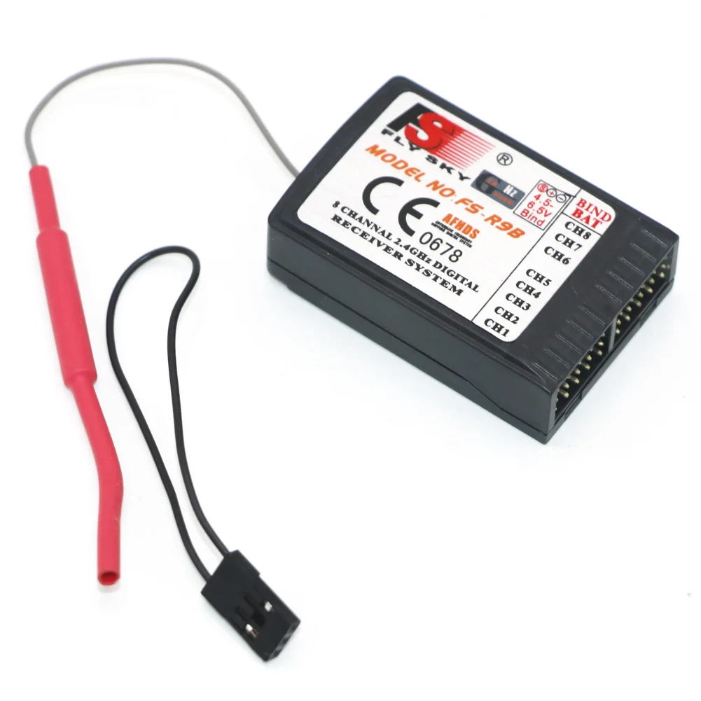 Flysky FS-R9B 2.4GHz 8CH Digital Receiver System For Turnigy 9X FS-TH9B 9CH Remote Controller I6 I10 T6 CT6B Transmitter