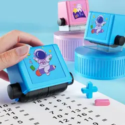 Mathematics Practice Number Rolling Stamp Addition And Subtraction Primary School Students Practice Questions Within 100 Math