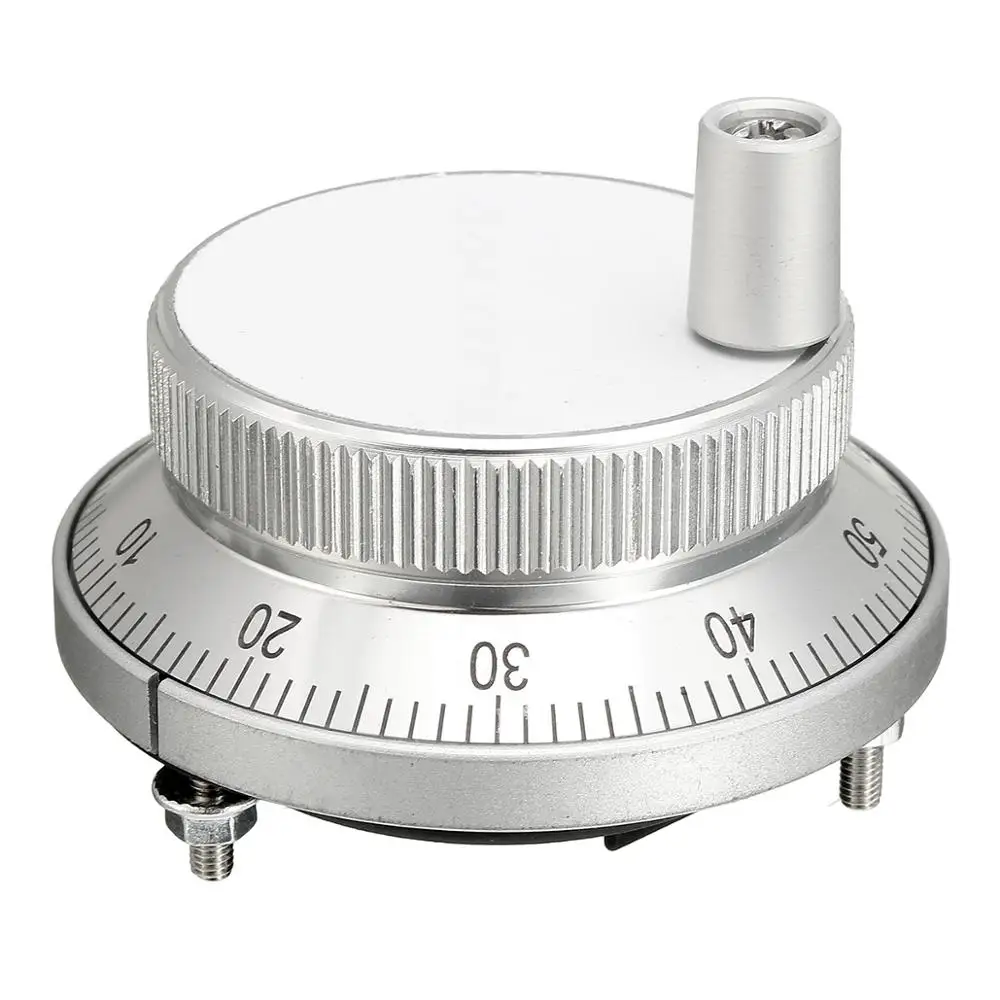 WaveTopSign Diameter 80mm 5V 12V 24V 4/6Wire Pulse 100/25 CNC Pulse Handwheel