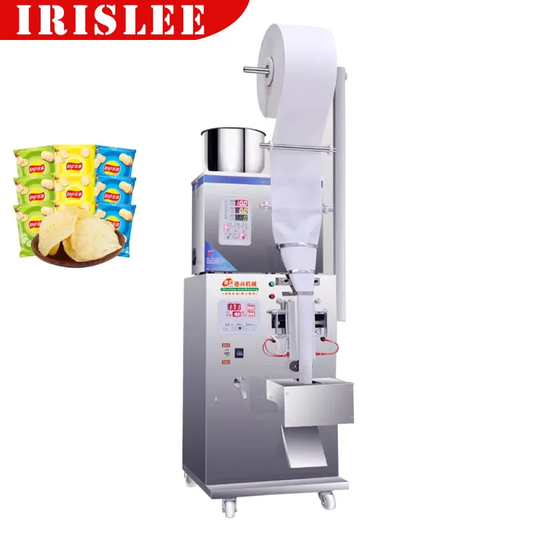 

Packing Machine For Rice Grain Automatic Weighing Filling Machine Granule Powder Packaging Machine Three Side Seal