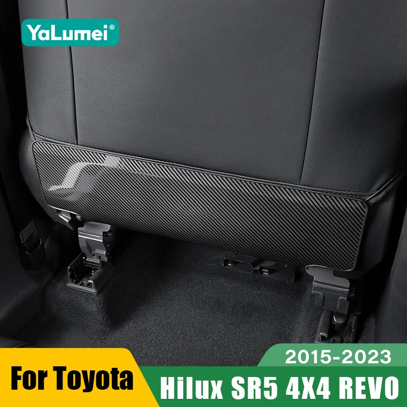 

Защитные накладки на спинки сидений (антикик-маты) для Toyota Hilux SR5 4X4 REVO 2015-2023 гг.
