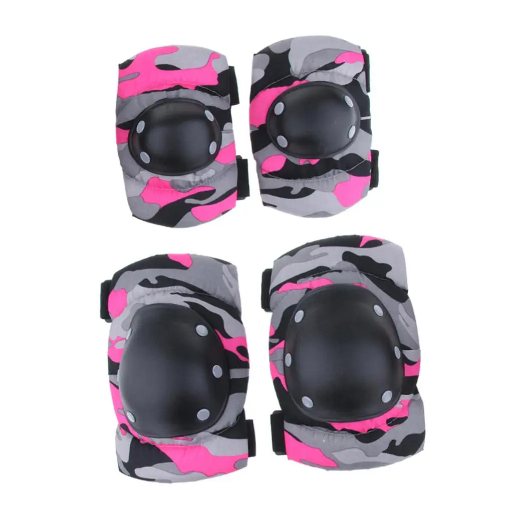 

Outdoor Knee Elbow Wrist Protective Pads Gear Set for Kids Cycling Roller Scooter Skateboard