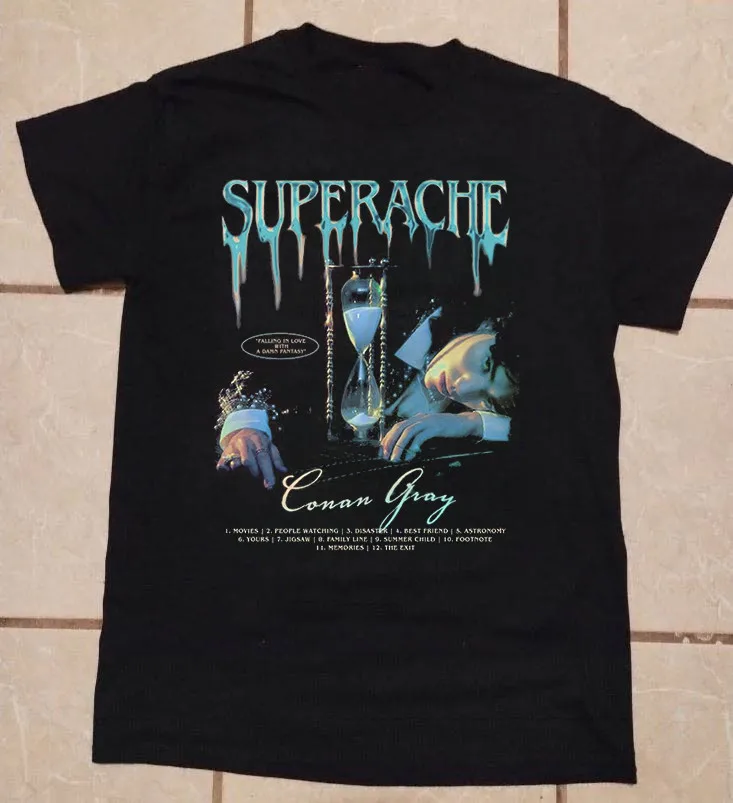 Conan Gray Superache Short Sleeve Men Women Cotton Tee Shirt