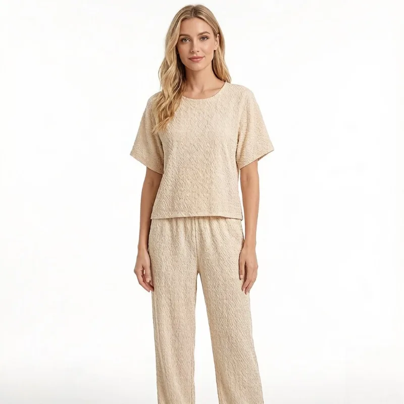 

Miyake Pleated New Spring Summer 2026 Set High-end Comfortable Outfit Set Skirt Casual Pleated Skirt Fashion Two-piece Set