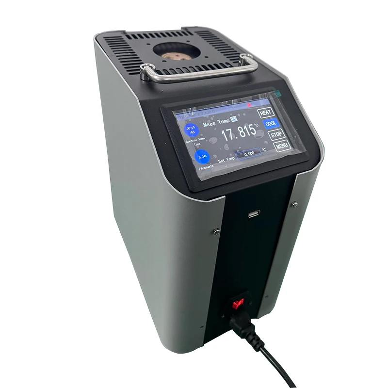 110V/220V AC -30 ℃   ~ 150 ℃   Calibrador de temperatura de bloco seco