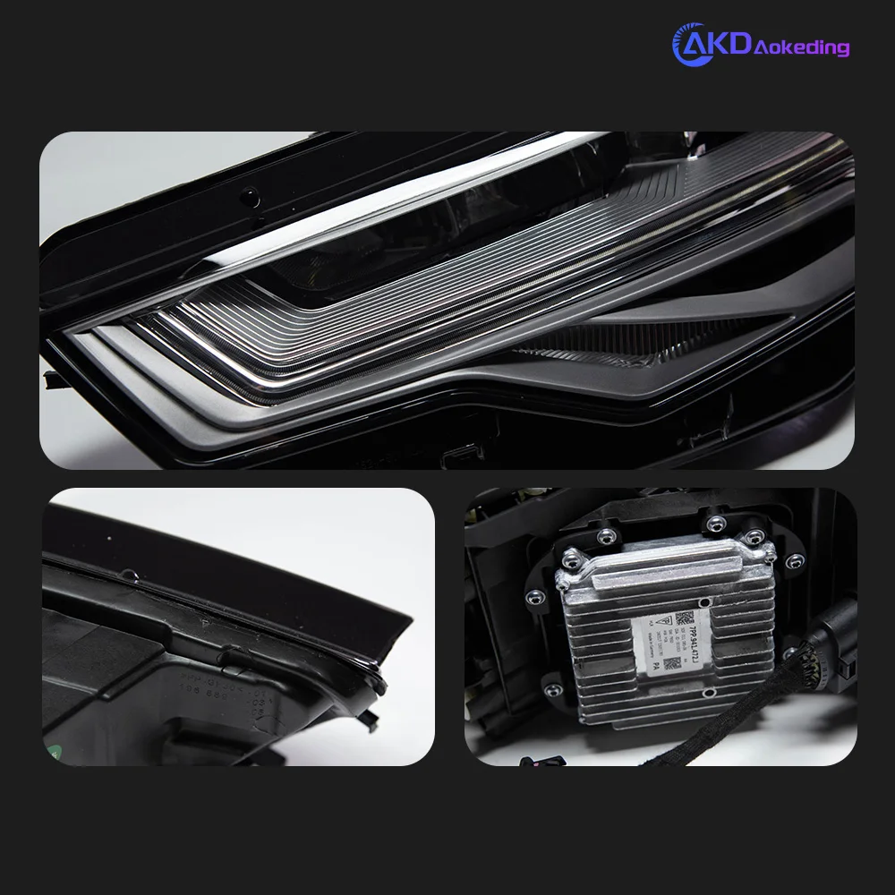 Headlight For AUDI A6 2012–2018 C7 12V Car автомобильные товары DRL Hella Xenon Lens Hella Hid H7 LED A6 L Auto Car Accessories