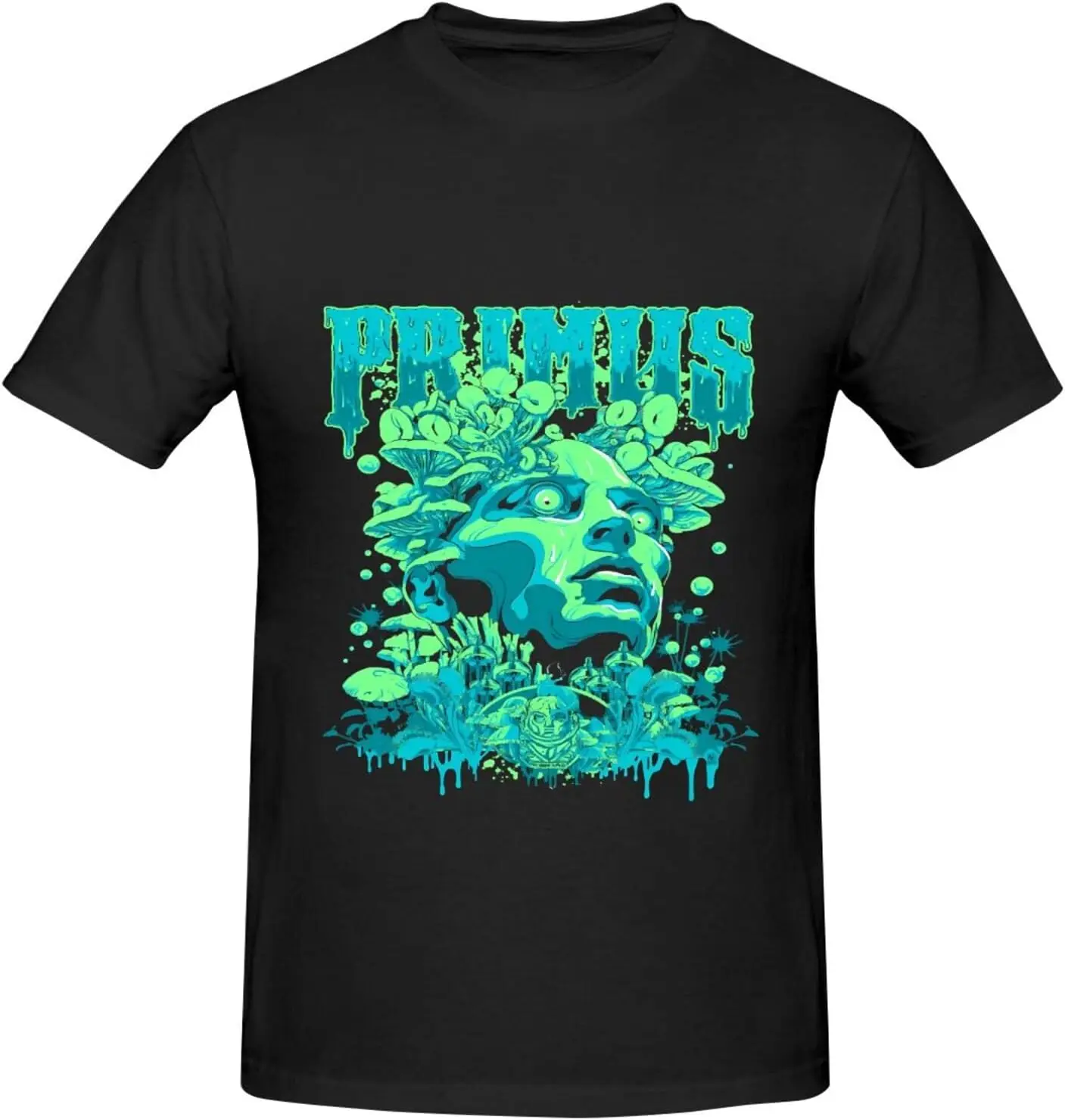 

Мужская футболка Primus, базовая футболка с коротким рукавом, классический молодежный повседневный топ с эффектом памяти