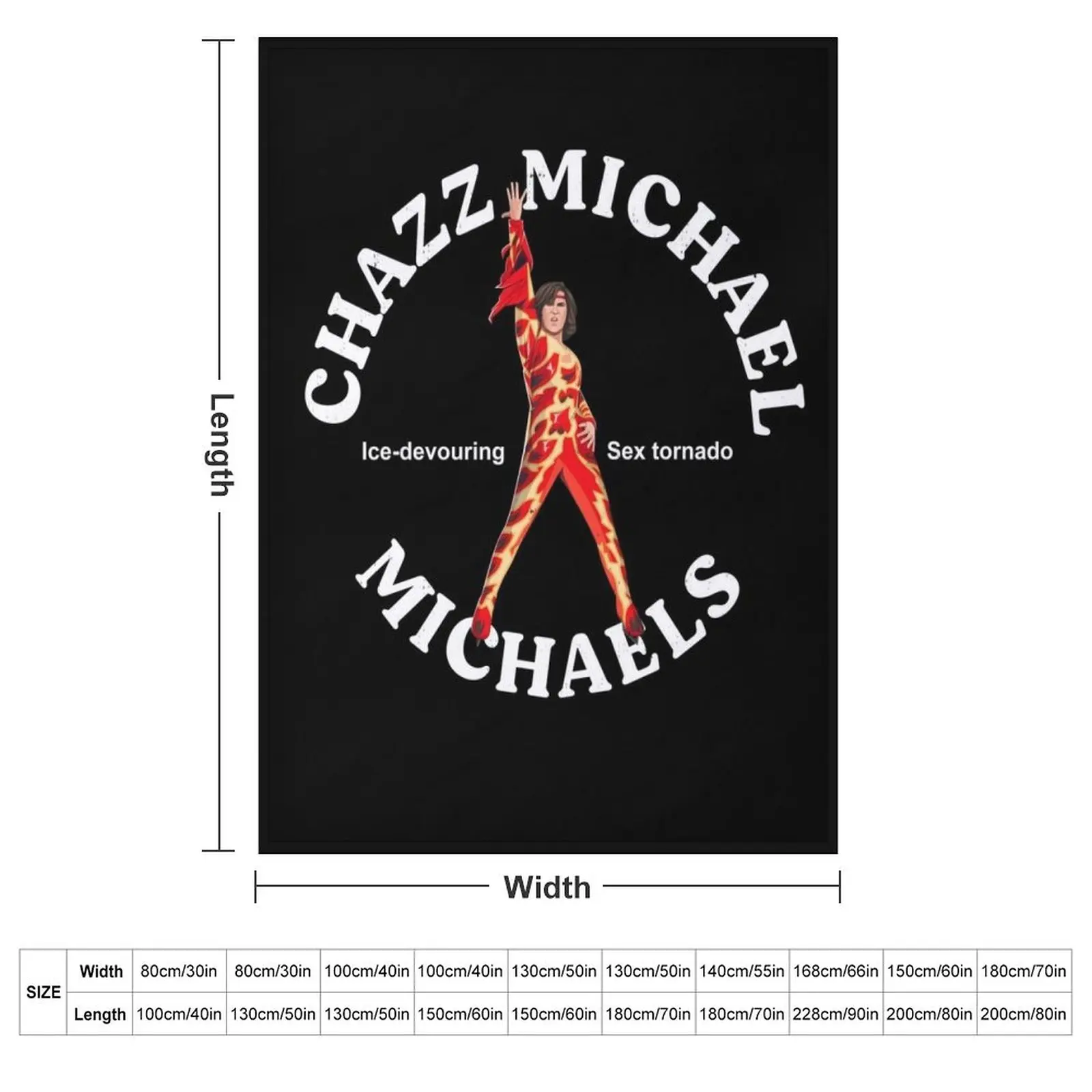 Chazz Michael Michaels - Ice-devouring sex tornado Throw Blanket Summer Luxury Baby Single For Decorative Sofa Blankets