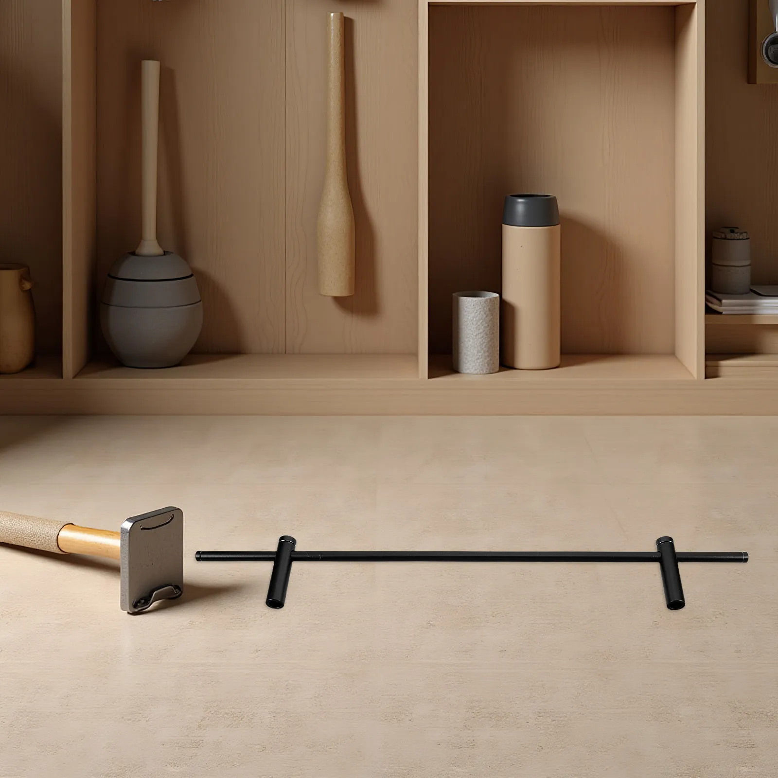 Gallery Rails for Shelves 8Mm Metal Shelf Display Rail Floating Bar Guardrail for Wine Cabinet Kitchen Storage Black Shelf Fence