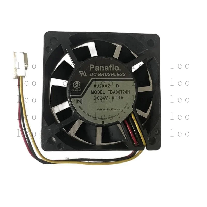 

YY для Panaflo FBA06T24H DC 24 В 0,11 А 60*60*15 мм 60 мм охлаждающий вентилятор 3pin