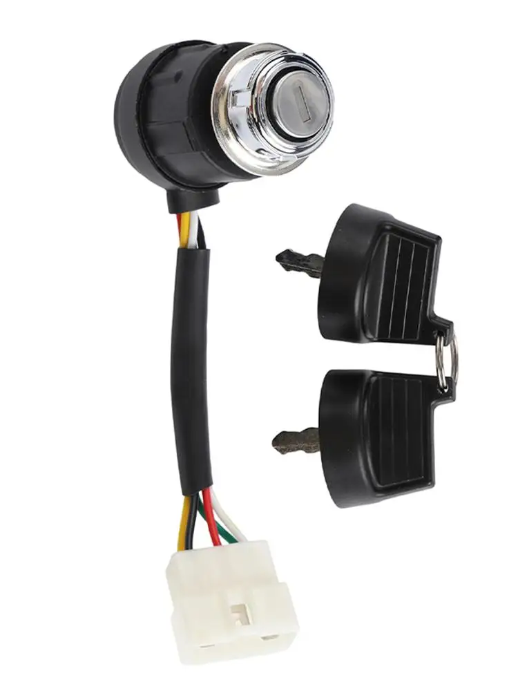 For Ignition Key Switch Assembly for 178F 186F Diesel Tillers Aftermarket For Ignition Lock Cylinder Electric Starter Generator