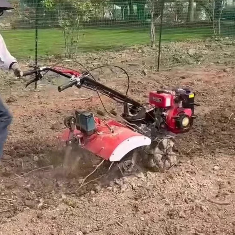 

Agricultural Small Multi-functional Hand-held Cultivated Land Loosening Machine Power Tiller Walking Tractor