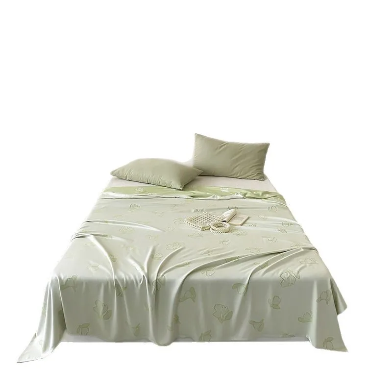 Personalizável 2025 verão nova fibra de bambu toalha de camada única cobertor verão colcha legal colcha de ar condicionado