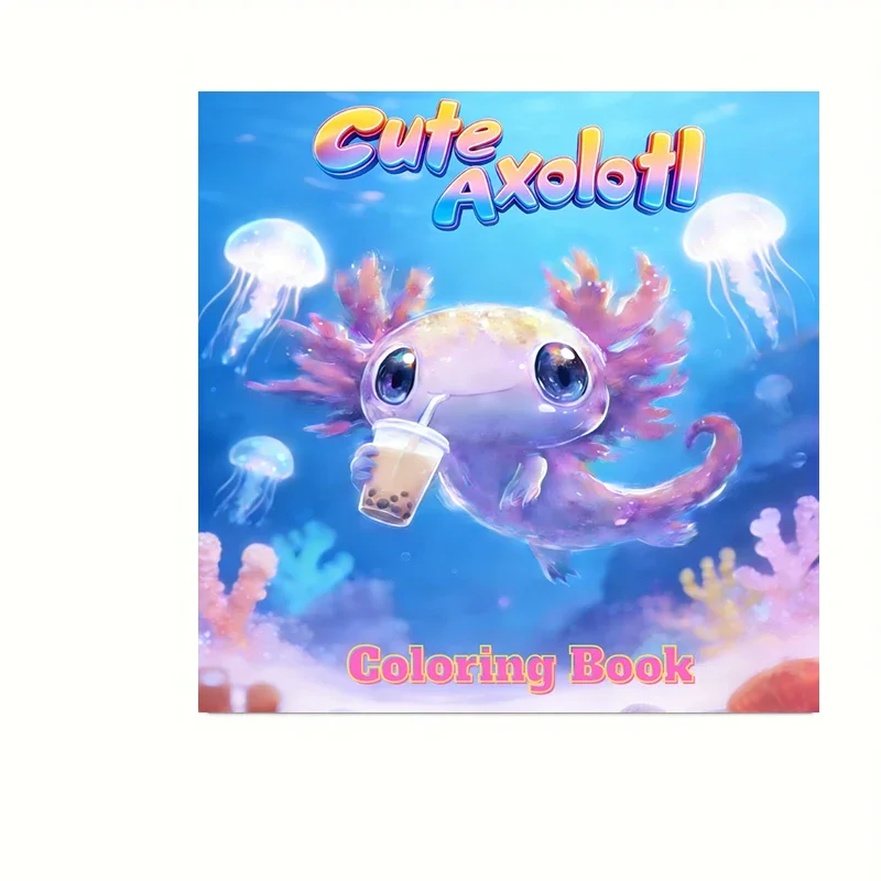 Comfortabel zomerlijk kleurboek met opvallende patronen voor volwassenen, schattig tekenboek, perfect cadeau voor verjaardag, terug naar school, kunstbenodigdheden