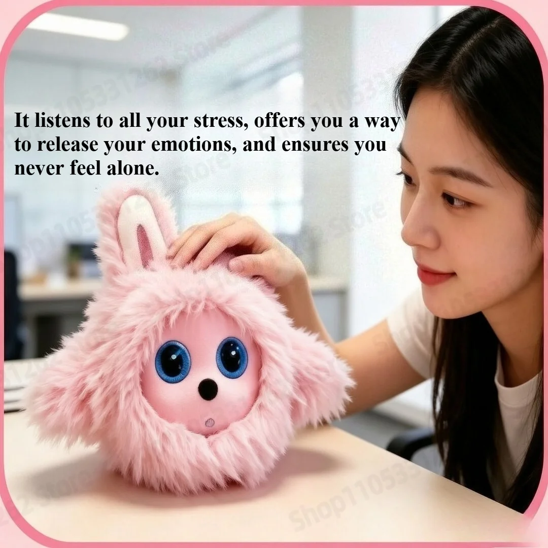 Smart AI Multilingual Talking Pet Robot Companion for Kids Learning Adults Stress Relief and Elderly Care