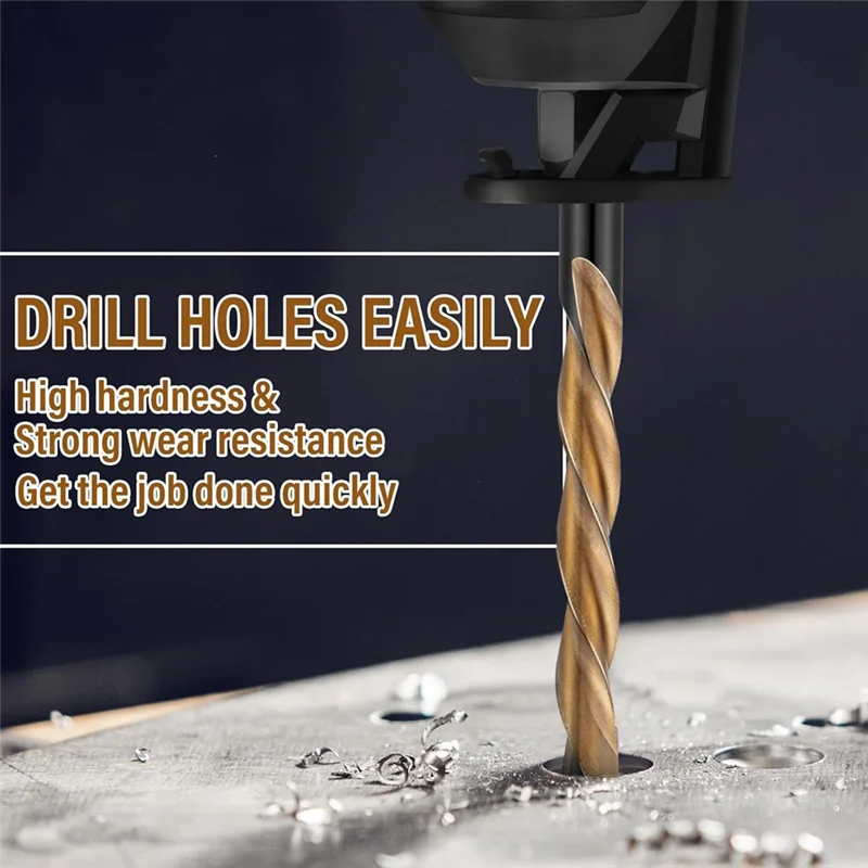 

High Quality-50Pcs Drywall Drill Bits Pilot Point Cutting Drill Bits Diameter Drywall Router Drill Bits Drywall Tools For Spiral