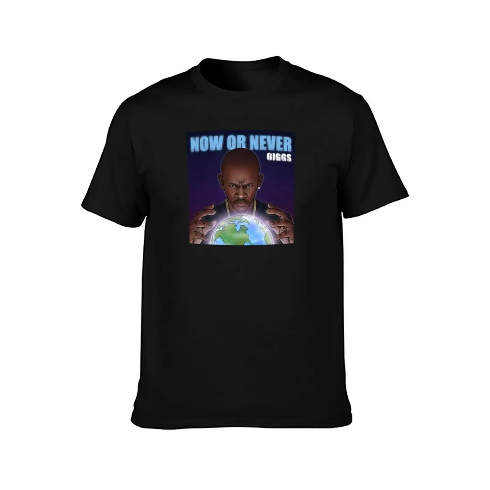 Giggs: Now or Never Official Album Merchandise T-Shirt Simple Trendy Casual T-Shirt