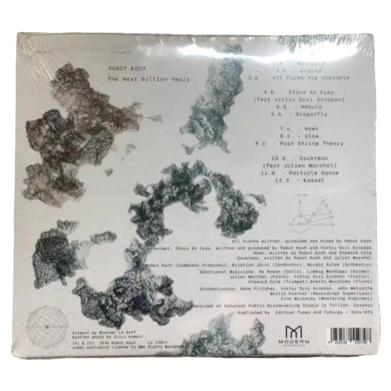 CD Robot Koch – The Next Billion Years (2020) قرص مضغوط، ضمج إلكتروني محيط وكلاسيكي جديد، قوام مذهلة وتعاون