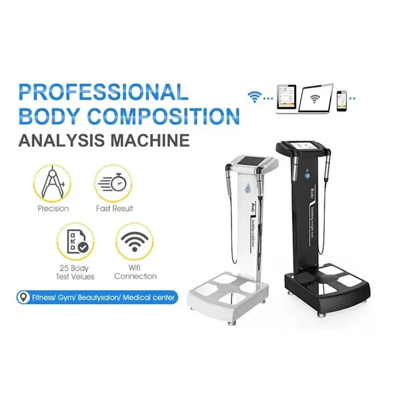 Bmi-Máquina Analisadora Corporal Profissional, Cuidados De Saúde, Teste De Peso, Composição De Gordura, WIFI, Bluetooth, Impressora A Cores HP