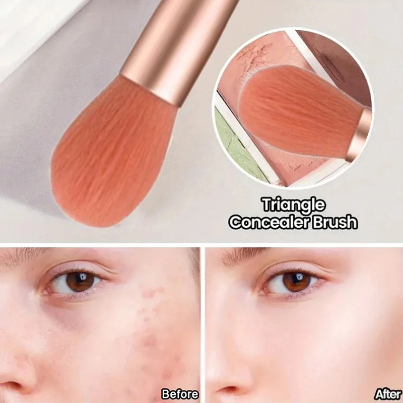 8/10 pièces/lot ensemble de pinceaux de maquillage professionnel Super doux détail brosse Blush brosse fond de teint correcteur fard à paupières brosse outils de beauté
