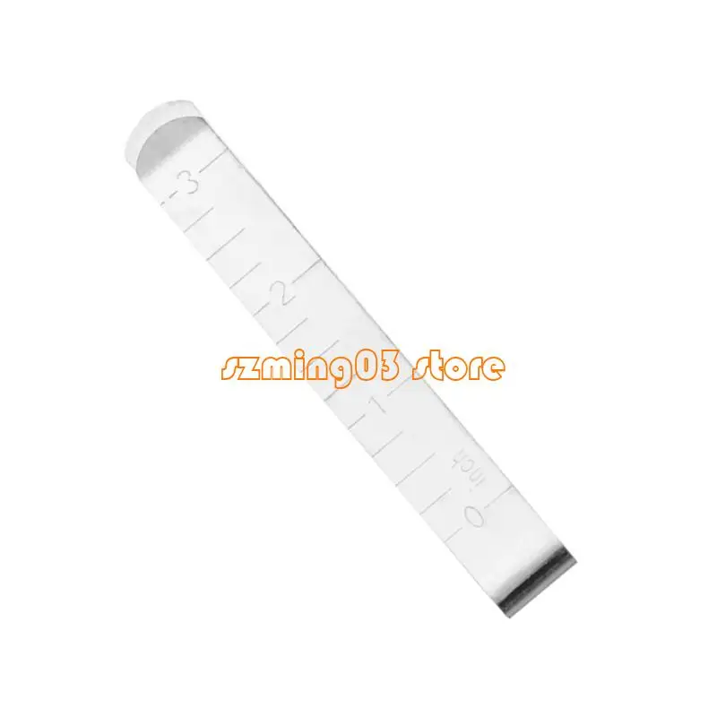 H9ec خياطة مقاطع hemming 3inch الفولاذ المقاوم للصدأ خياطة الخياطة حاكم القياس