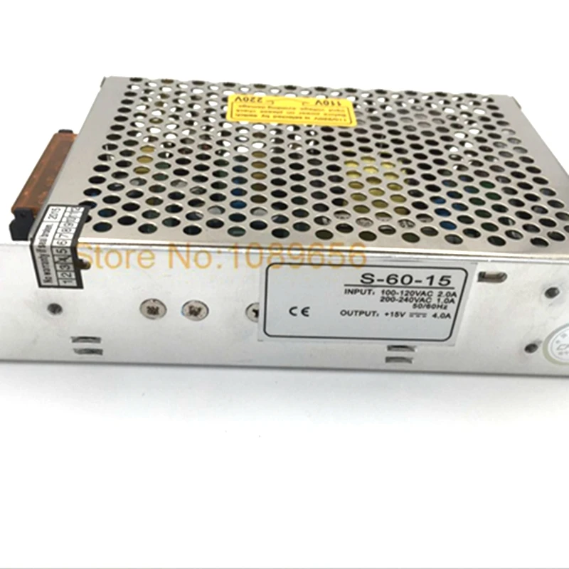 S-60-5 S-60-12 S-60-15 S-60-24 Led Power Supply Switching Power Supply 60W AC DC Converter Variable DC Voltage Regulator