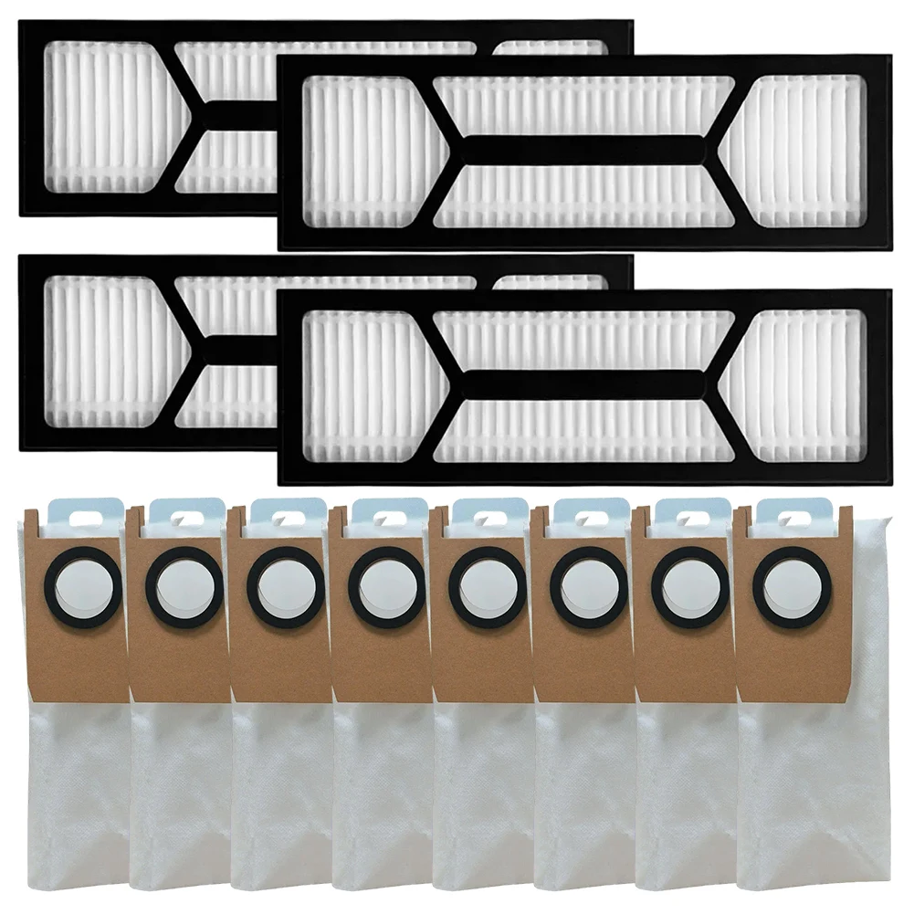 6/12 pçs filtro saco de pó kit para eufy s1 pro aspirador peças reposição suprimentos domésticos ferramentas limpeza vassoura acessórios