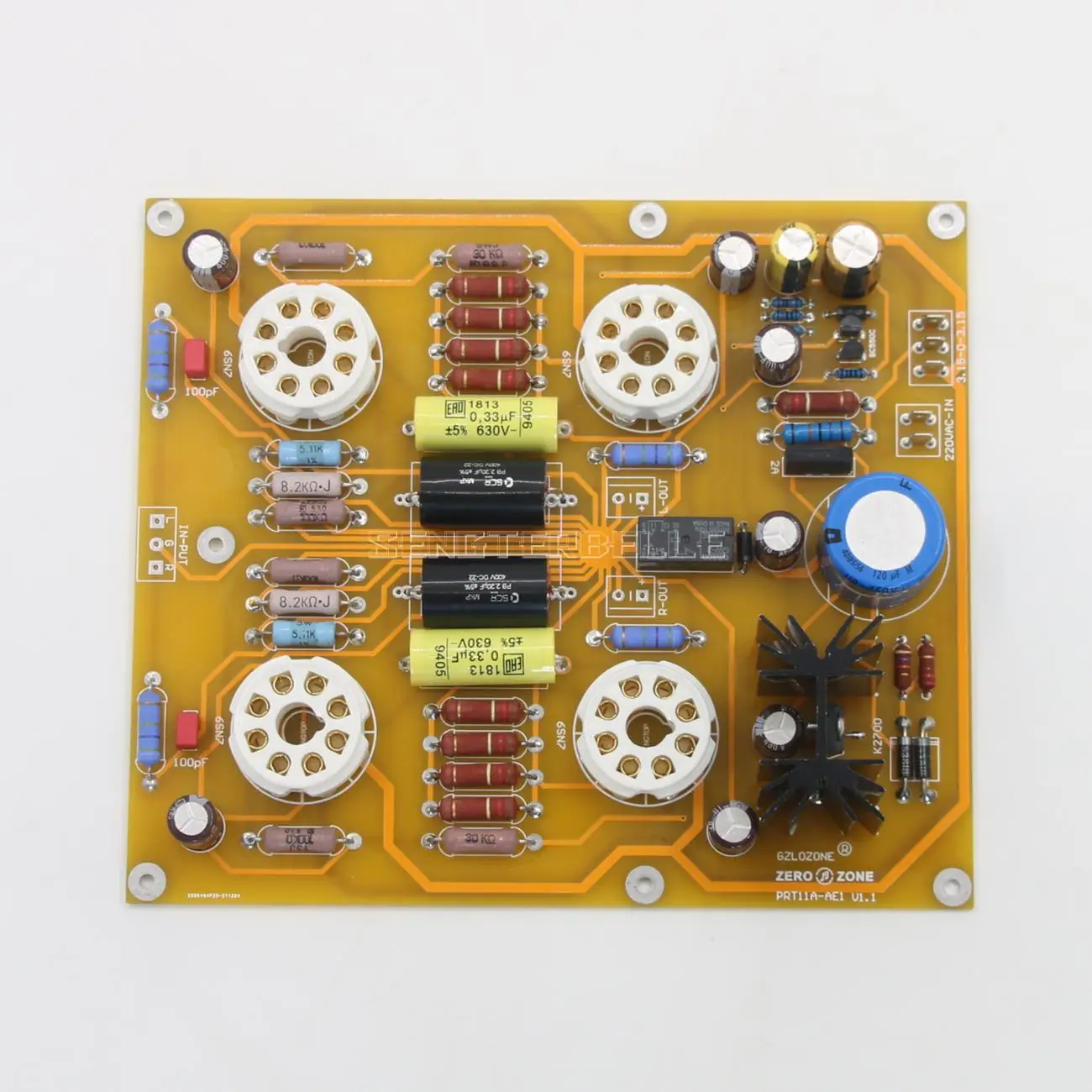 PRT11A 6SN7/6N8P Vacuum Tube Preamplifier Board HiFi Stereo Home Audio Pre-Amp Refer US CARY-AE1 Circuit
