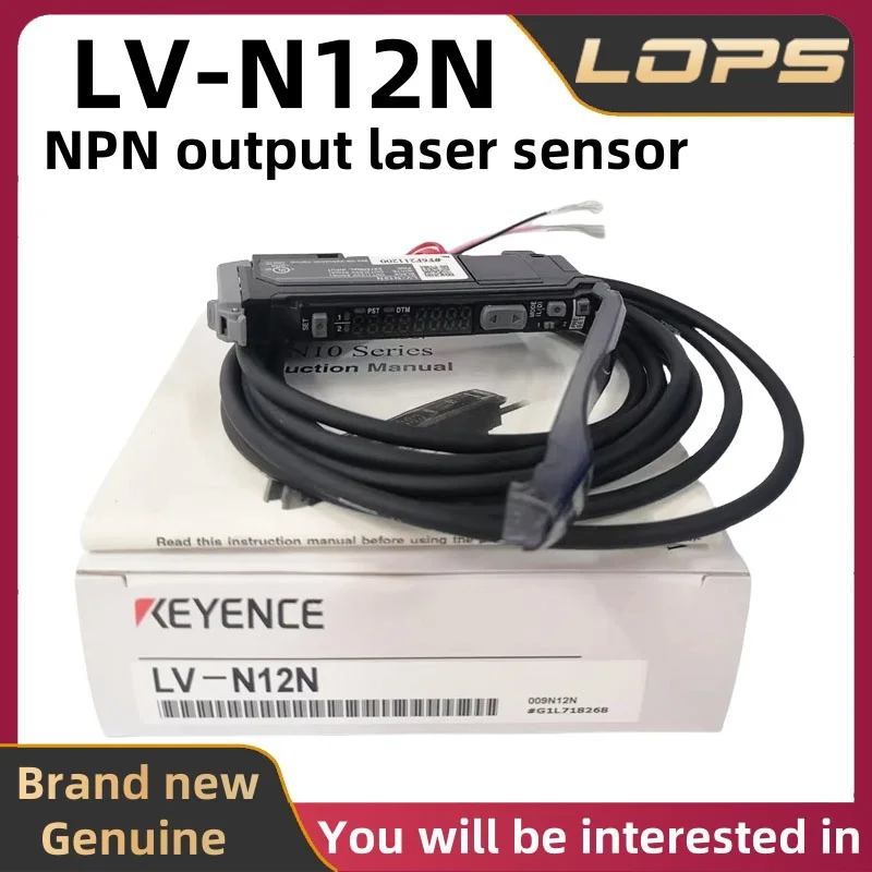 

LV-N12N New Original KEYENCE NPN output laser sensor, large stock available, welcome to consult.