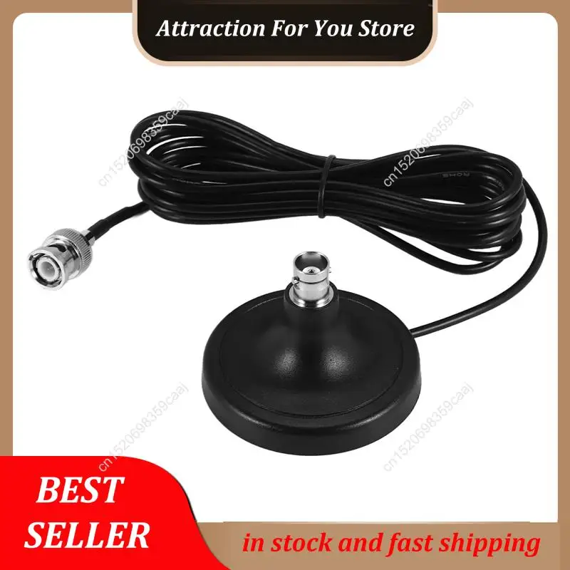 Hot Selling Wireless Antenna Base Microphone Antenna Base With Magnet 3 Meter Rg174 Cable Bnc Male Aerial