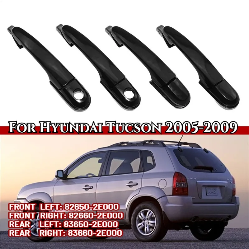 

For Hyundai Tucson 2005 2006 2007 2008 2009 New Outer Outside Exterior Door Handle 82650-2E000,82660-2E000,836502E000,836602E000