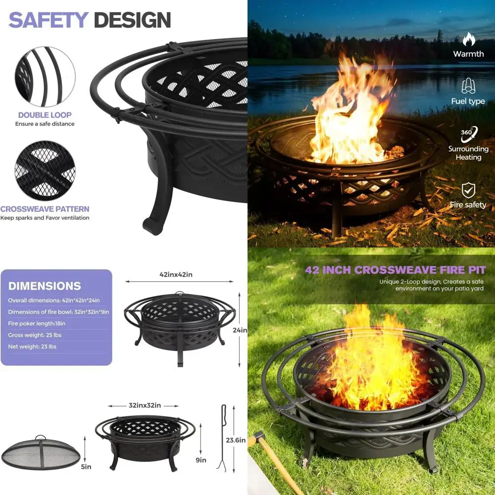 42 Outdoor Wood Bur…