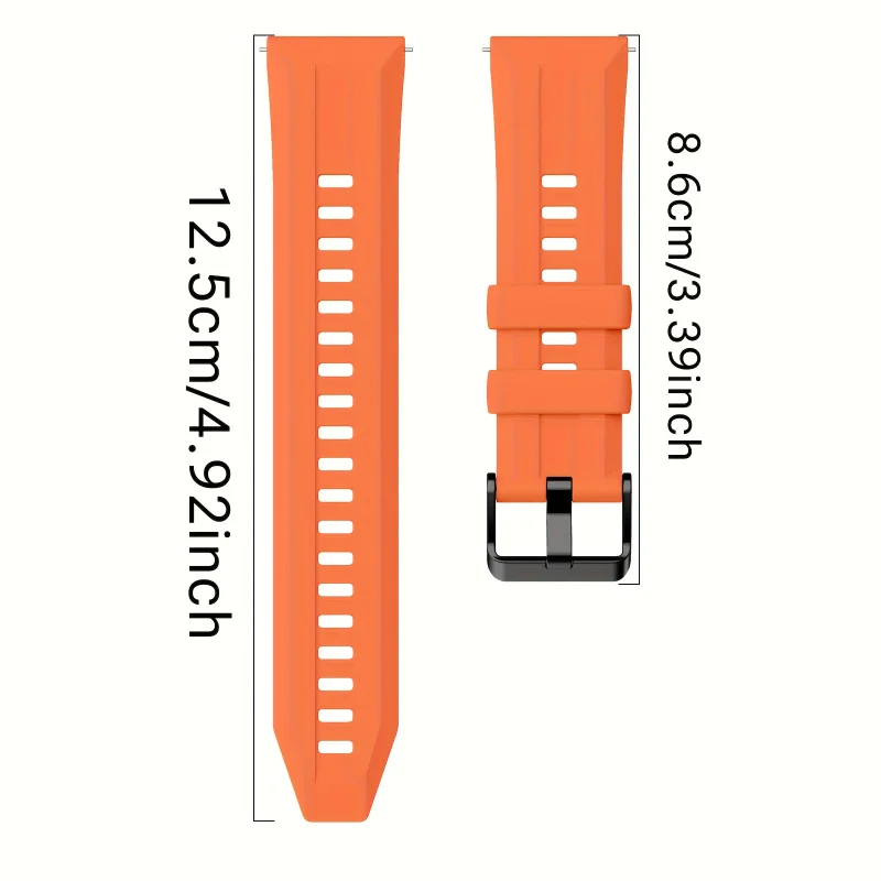 22MM Expandable Replacement Strap for Huawei Watch GT6, For Huami Amazfit Sweat-Resistant Unisex Smartwatch Band