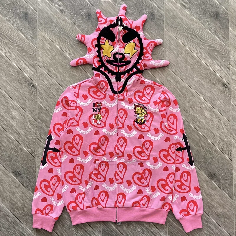 2025fw Glo Gang The Glory Full Zip Hoodie Men Women 1:1 High