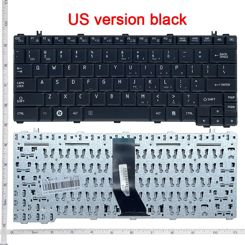 English keyboard for Toshiba Satellite U505 U400 U405 U500 M800 M900 M905 T131 T130 T132 T133 M853 M801 M802 M808 M825 M806 M901
