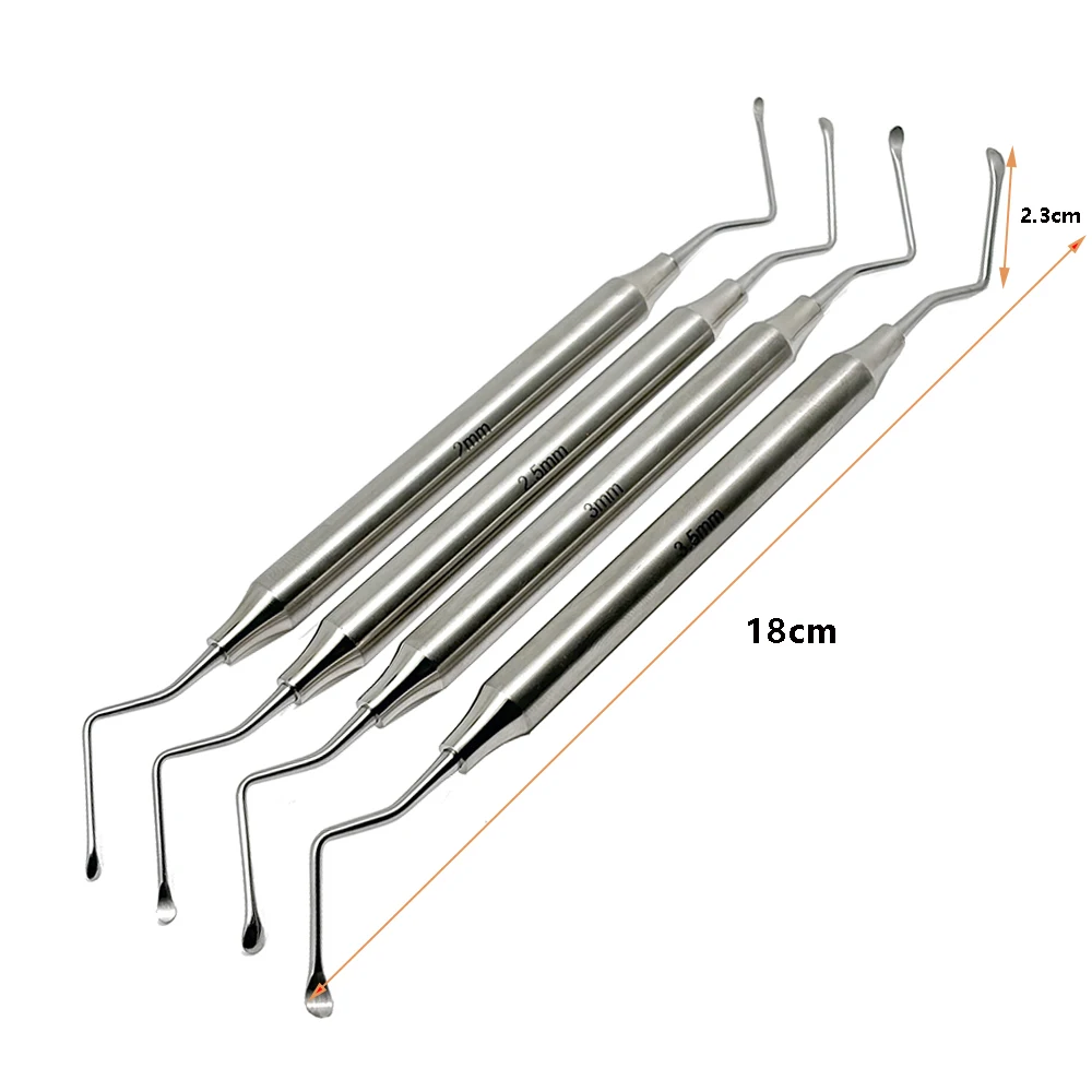 

1pcs Dental Gracey Curette Periodontal Bone Curettes Perio Dental stainless steel High quality Dental Tool