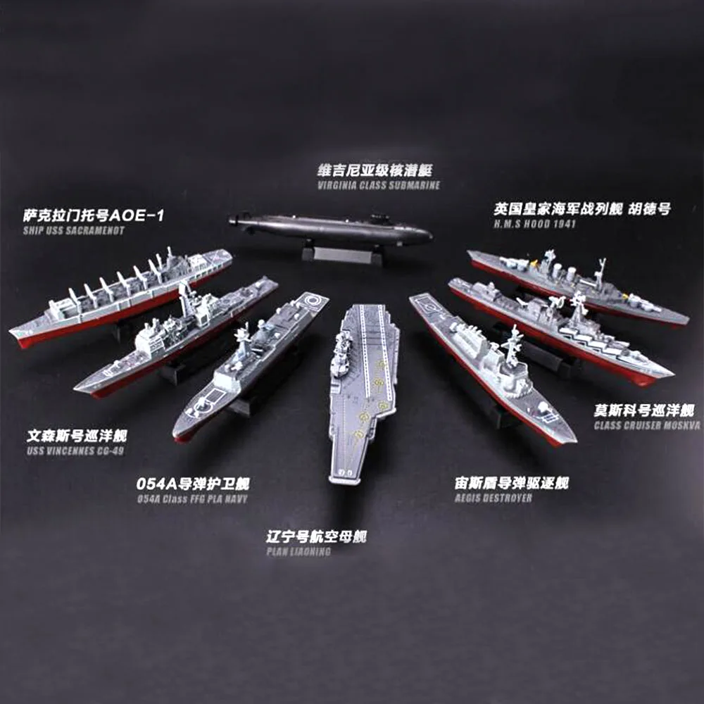 4D Montage Schiff Modell Liaoning Schlacht Modernen Class Schlacht Träger Montage Modell Militärischen Warship Modell Spielzeug – Detail 18